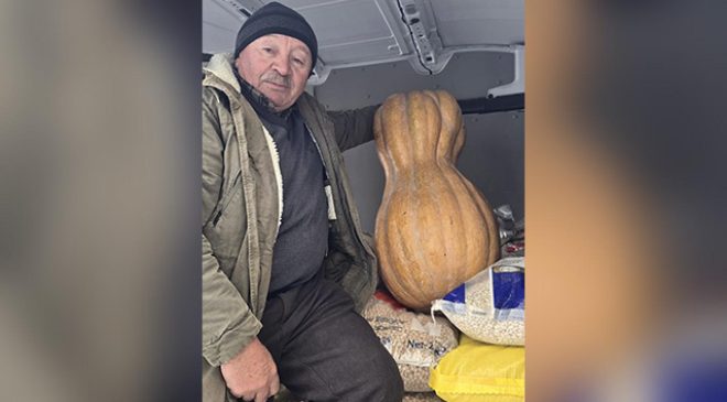 Sinop’ta 55 kilogramlık bal kabağı yetiştirildi