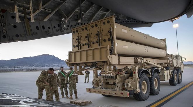 Suudi Arabistan’da, ABD yapımı ilk THAAD hava savunma sistemi kuruldu