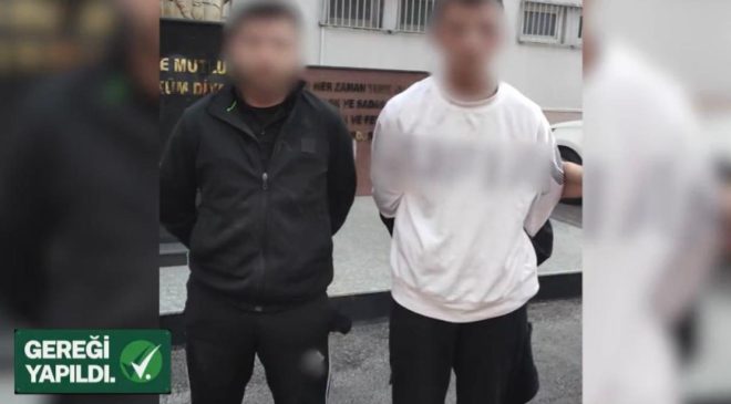 Bakan Yerlikaya, berber dükkanına silahla saldıran iki zanlının yakalandığını duyurdu