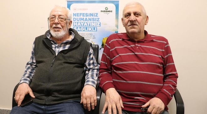 50 yıllık bağımlılığa ücretsiz tedaviyle veda ettiler